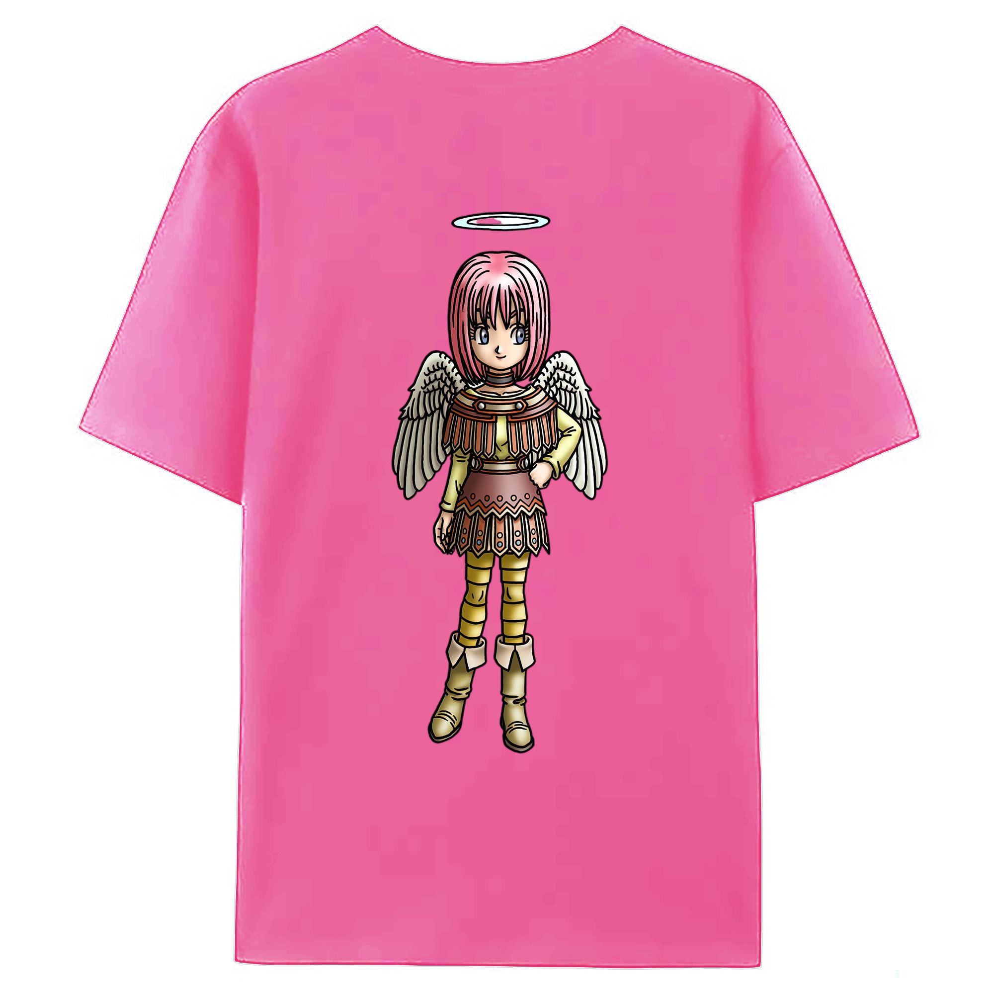 （画像用） ドラゴンクエスト Doragon Kuesuto Dragon Quest レディース半袖Tシャツ(バックプリント)